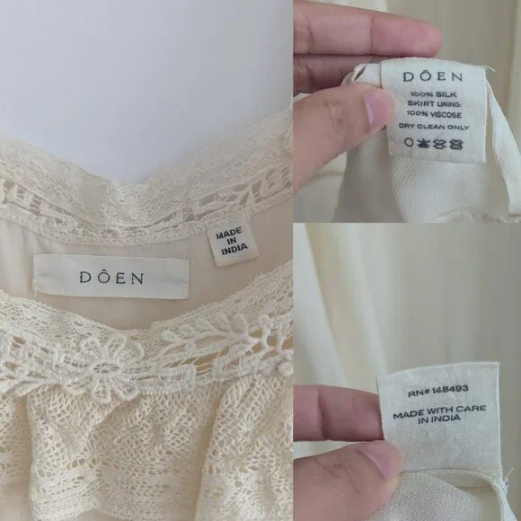 Rowan Dress in Nutmilk, EUC, Medium - Picture 6 of 7